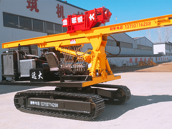 太陽(yáng)能光伏電站專用打樁機(jī)